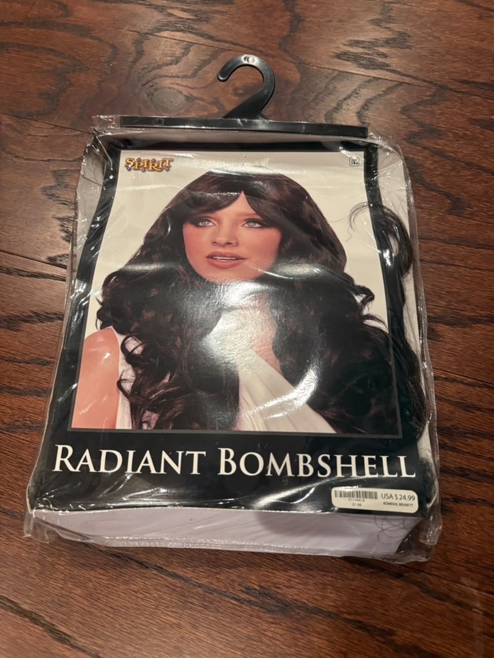 Spirit Radiant Bombshell Long Dark Brown Wavy Wig